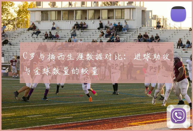 C罗与梅西生涯数据对比：进球助攻与金球数量的较量